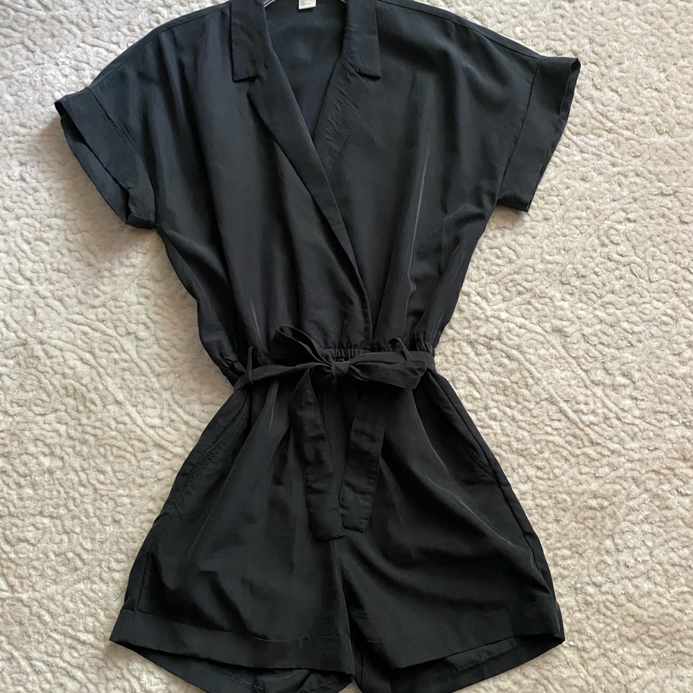 H&M Black Romper